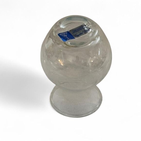 Vintage Crystal Clear Bud Vase – Made in German Democratic Republic - Picture 3 of 6